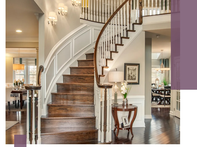 Изготовление лестниц под ключ в Дзержинске — металлокаркас и отделка