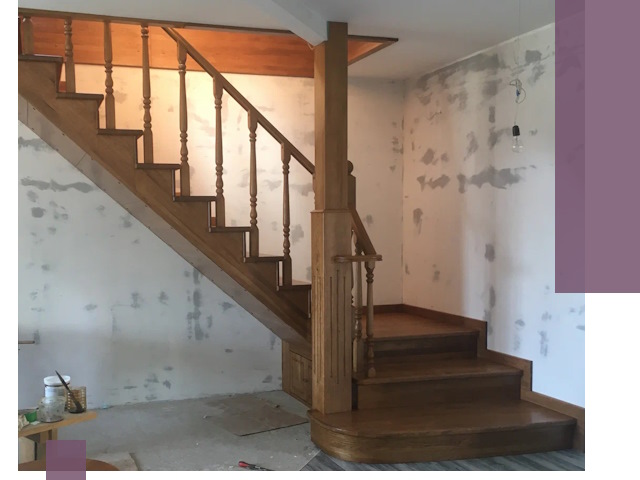 Ремонт деревянных лестниц в Дзержинске: быстро и качественно