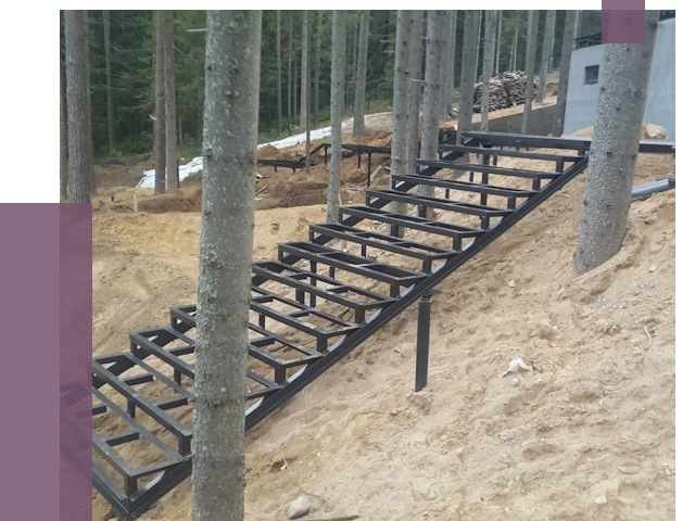 Монтаж металлических лестниц в Дзержинске от 13471 руб. 