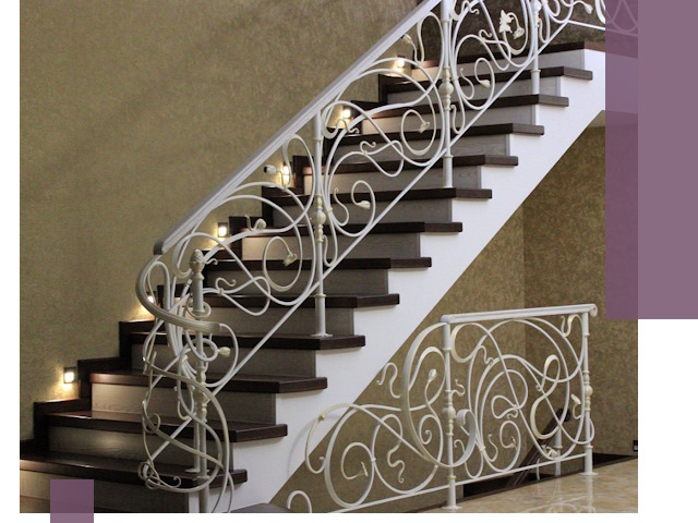 Кованые лестницы под ключ в Дзержинске — изготовление и монтаж