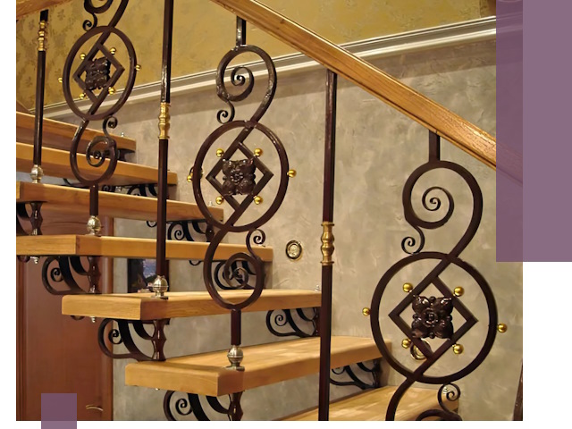 Изготовление кованых лестниц под ключ в Дзержинске