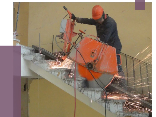 Демонтаж бетонных лестниц в Дзержинске от 4575 руб. за м2 | ПРОЛЁТ-Дзр