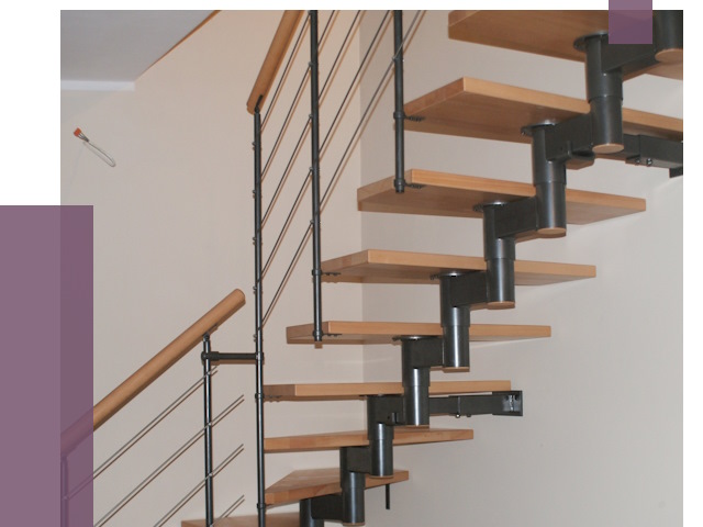 Изготовление модульных лестниц в Дзержинске от 11438 руб. 