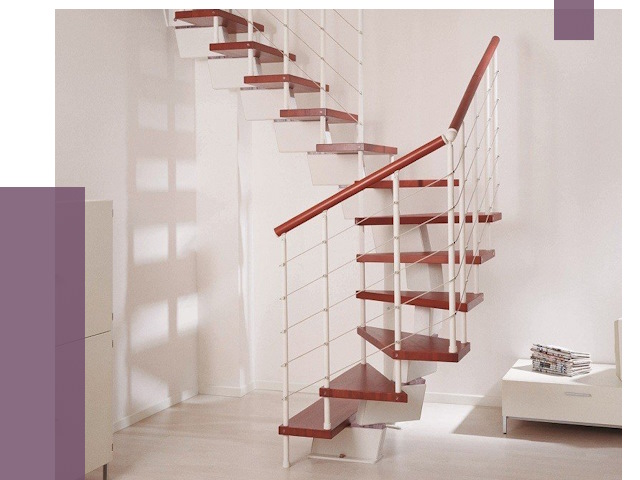 Изготовление лестниц на больцах в Дзержинске от 9659 руб. | ПРОЛЁТ-Дзр