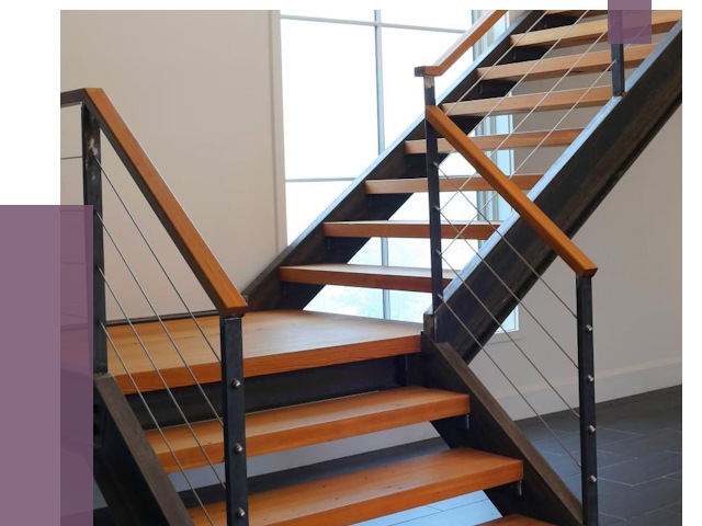 Изготовление лестниц на металлокаркасе в Дзержинске от 18809 руб. | ПРОЛЁТ-Дзр