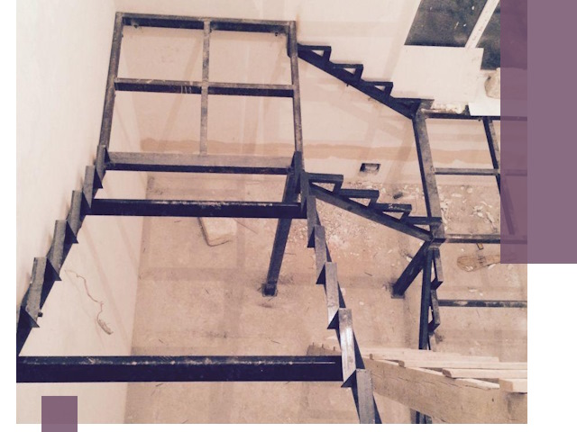 Монтаж лестниц на металлокаркасе в Дзержинске быстро и качественно