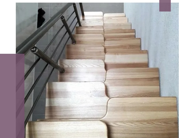 Лестницы гусиный шаг в Дзержинске от 12963 руб. под ключ | ПРОЛЁТ-Дзр