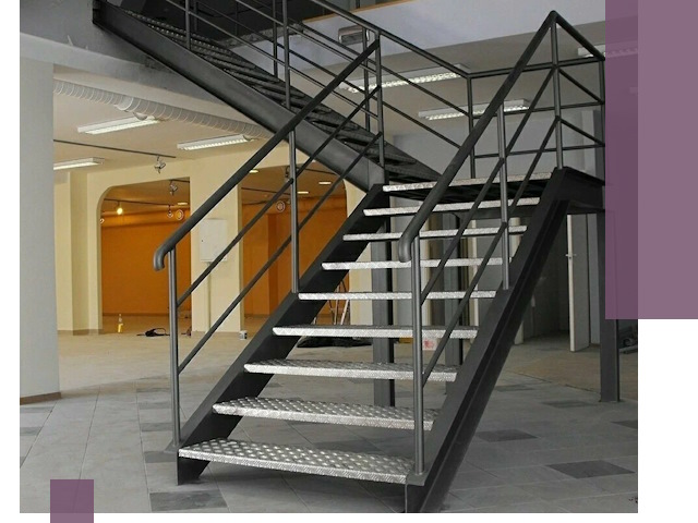 Лестницы для офиса в Дзержинске: изготовление, монтаж, демонтаж