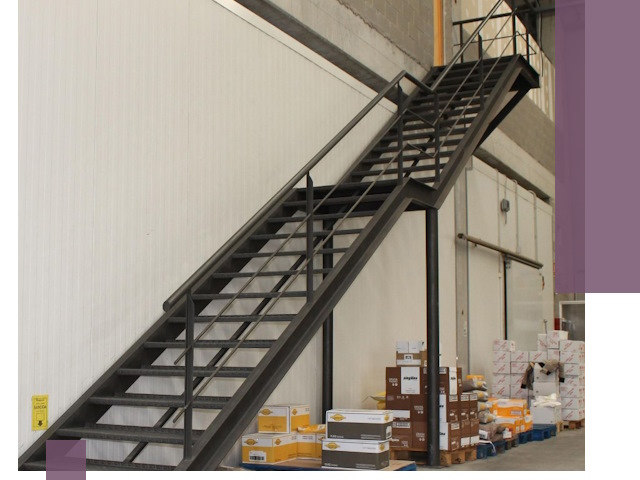 Лестницы для производства в Дзержинске — изготовление и монтаж