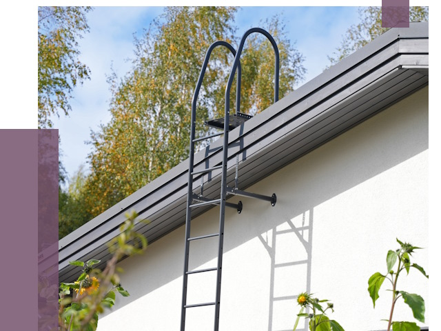 Лестницы на крышу в Дзержинске от 19012 руб. — монтаж и монтаж ПРОЛЁТ-Дзр