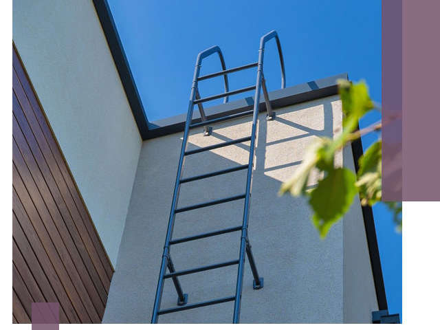 Лестницы на крышу в Дзержинске — изготовление, монтаж, демонтаж