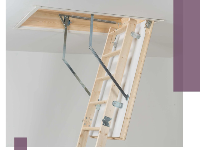 Установка чердачной лестницы под ключ в Дзержинске