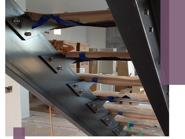 Усиление лестничных конструкций и усиление опор в Дзержинске