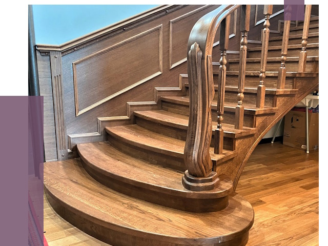 Дубовые лестницы под ключ в Дзержинске от 175381 руб. — ПРОЛЁТ-Дзр