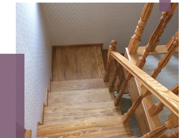 Сосновые лестницы в Дзержинске под ключ от 8032 руб.  | ПРОЛЁТ-Дзр