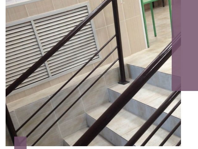 Изготовление перил из металла под ключ в Дзержинске