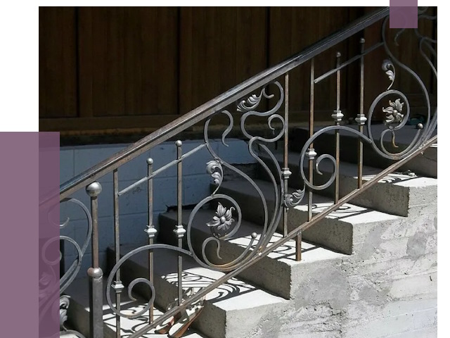 Кованые перила в Дзержинске от 8642 руб. под ключ — качество от ПРОЛЁТ-Дзр