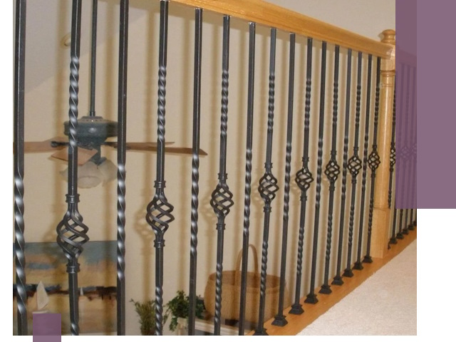 Изготовление и монтаж кованных перил в Дзержинске под ключ