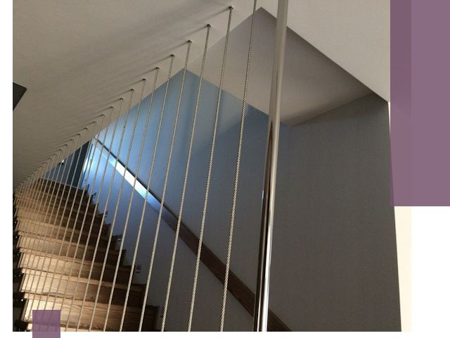 Тросовые перила под ключ в Дзержинске — производство и монтаж