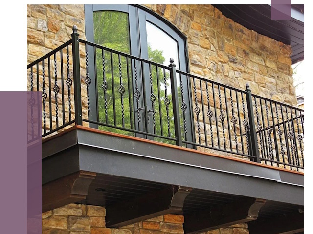 Балконные ограждения в Дзержинске от 7981 руб. — купить | ПРОЛЁТ-Дзр