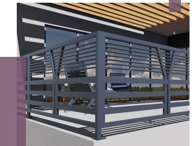 Изготовление балконных ограждений в Дзержинске от 10675 руб. | ПРОЛЁТ-Дзр