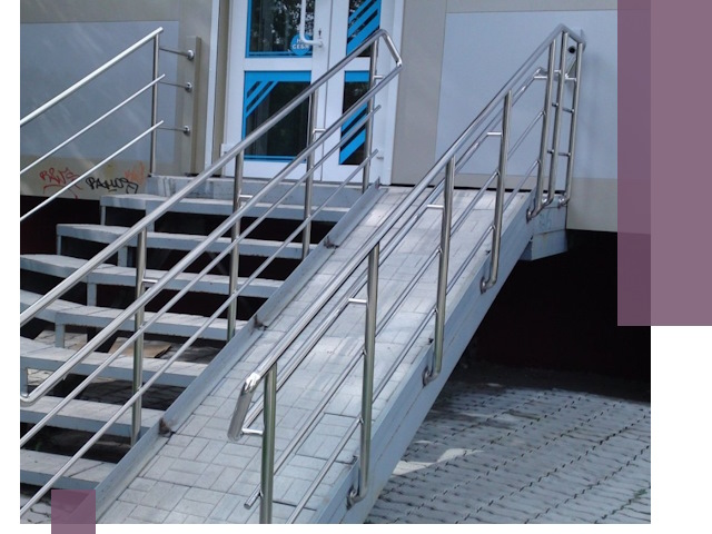 Пандус на крыльцо под ключ в Дзержинске: монтаж и изготовление