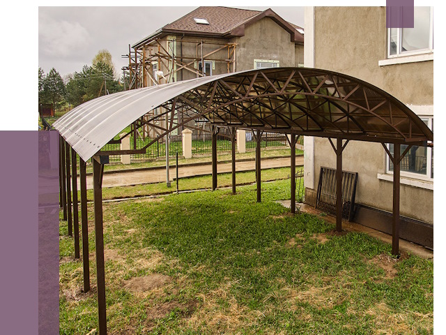 Демонтаж навесов в Дзержинске от 4575 руб. — разборка и вывоз | ПРОЛЁТ-Дзр