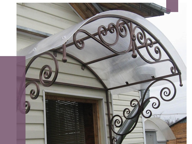 Изготовление козырьков в Дзержинске от 7320 руб. — заказать | ПРОЛЁТ-Дзр