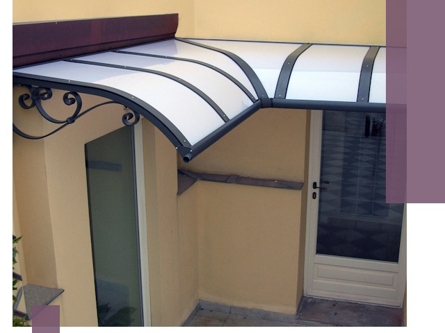 Монтаж козырьков любой сложности в Дзержинске под ключ