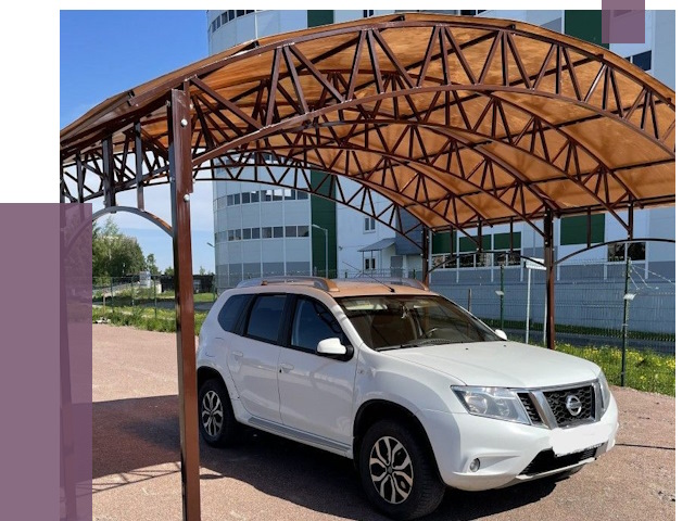 Недорогие навесы в Дзержинске от 42701 руб. | ПРОЛЁТ-Дзр