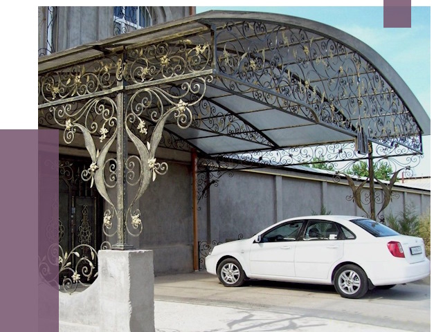Кованые навесы в Дзержинске от 14488 руб. | ПРОЛЁТ-Дзр