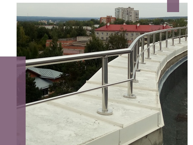 Парапеты и ограждения кровли в Дзержинске от 4931 руб.