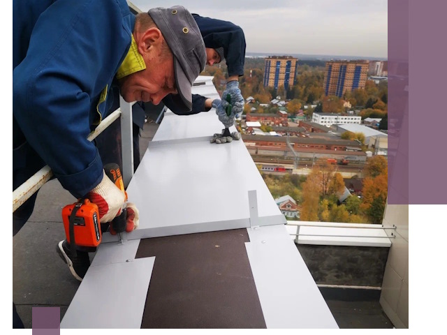 Монтаж парапетов в Дзержинске — установка прочных металлических ограждений