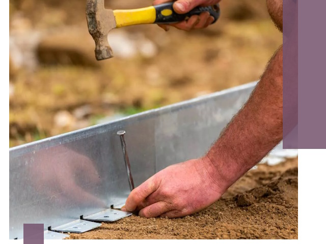Монтаж металлических бордюров в Дзержинске быстро и качественно