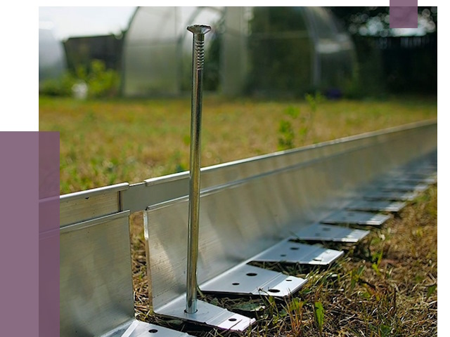 Металлические бордюры для газона в Дзержинске от 4270 руб. | ПРОЛЁТ-Дзр