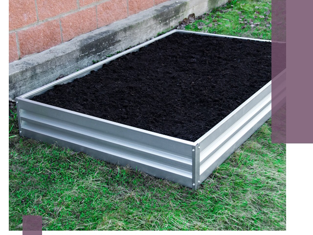 Металлические бордюры для грядок в Дзержинске: прочность и аккуратность