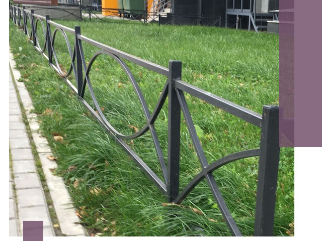 Газонные ограждения из металла в Дзержинске — монтаж и продажа