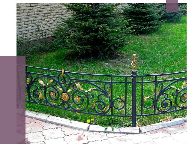 Кованые газонные ограждения в Дзержинске от 7574 руб. — ПРОЛЁТ-Дзр