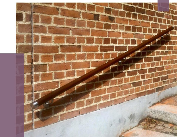 Изготовление пристенных поручней в Дзержинске от 4423 руб. — ПРОЛЁТ-Дзр