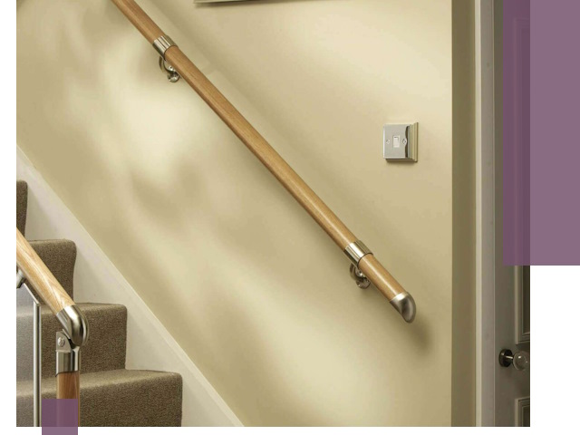 Монтаж пристенных поручней профессионально в Дзержинске