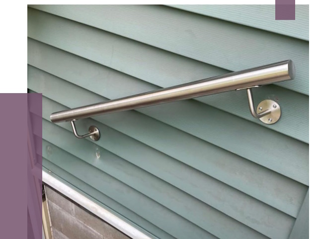 Поручни из нержавеющей стали в Дзержинске от 7625 руб.  | ПРОЛЁТ-Дзр